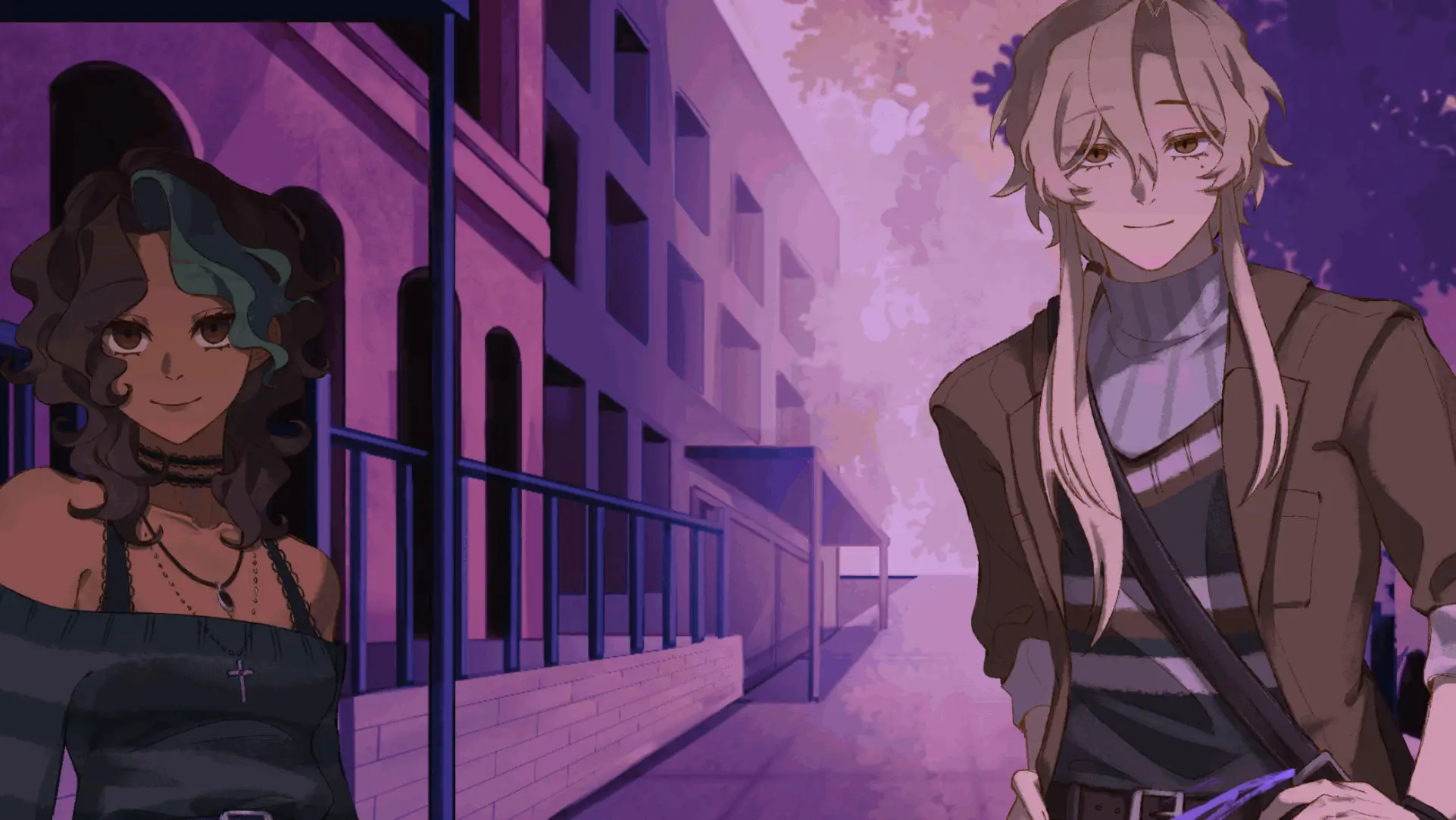 Bite Your Tongue psychological thriller visual novel cover